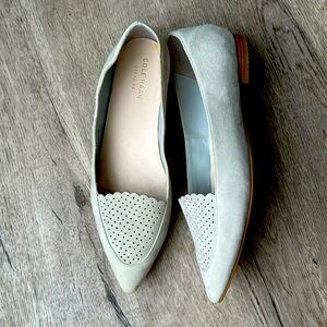 Cole Haan blue suede shoes